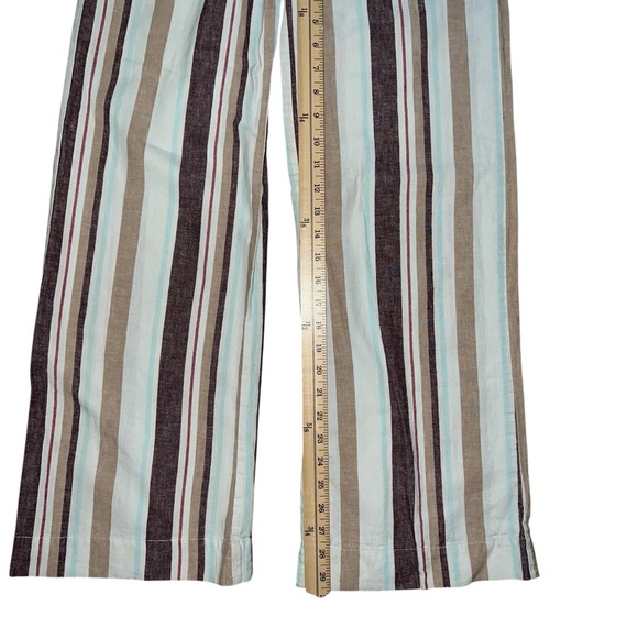 Abercrombie and Fitch Striped Paperbag Waist Pants size xxs - Picture 6 of 7